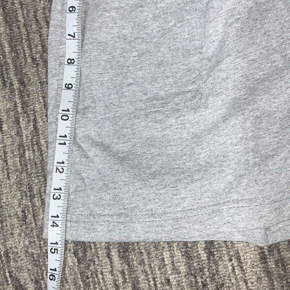 In Design Girls Size 14/16 Casual‎ Knit Shorts Gray Red Elastic Drawstring Waist - Picture 4 of 11